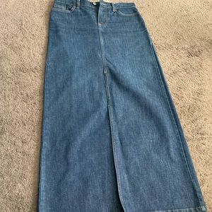 Gap denim skirt